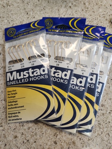 Neuf hameçons mustad - neuf,